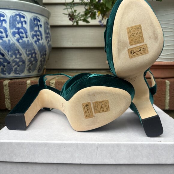 Jimmy Choo Heloise Heels Platform Sandals Women's Size 11 US / 41 EU *fits 10 US - Picture 4 of 11